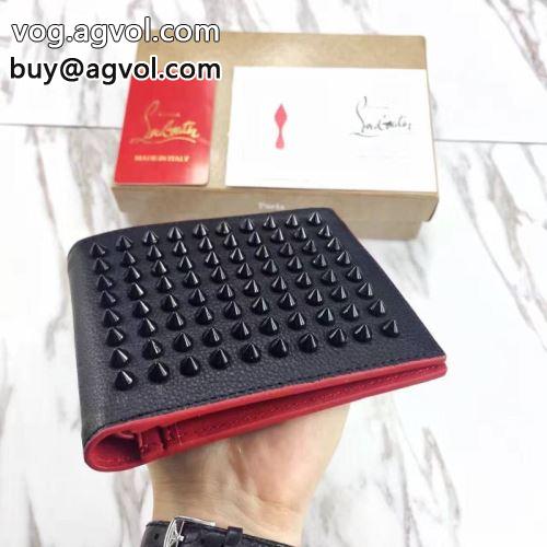 ウォレット 二つ折り財布 2022 選べる極上 クリスチャンルブタンコピー Christian Louboutinコピー 個性的なデザ