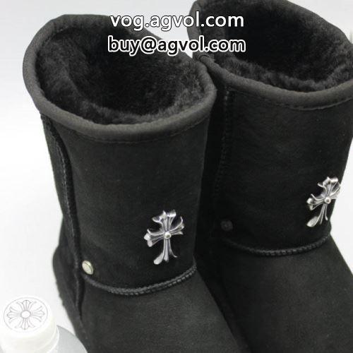 2022新作 クロムハーツ靴 コピー メンズスニーカー 優しい履き心地 UGG キルティング