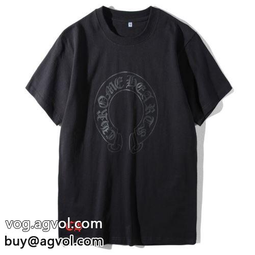 人気販売中 クロムハーツコピー 半袖Tシャツ 高品質 CHROME HEARTSコピー 2色可選  2022