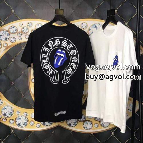  半袖Tシャツ CHROME HEARTSコピー デザイン性の高い 2色可選 2022 クロムハーツコピー 先行販売  