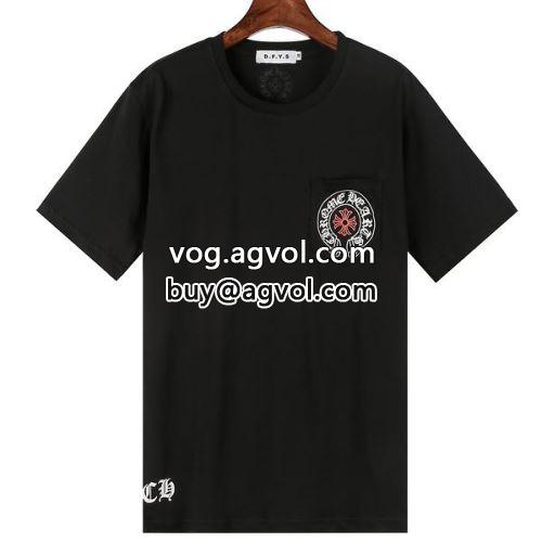 バリエーションに富む クロムハーツコピー 派手 ：比较华丽的  2022  半袖Tシャツ CHROME HEARTSコピー 2色可選