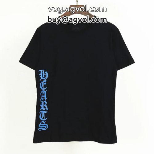半袖Tシャツ CHROME HEARTSコピー カッコいい印象を付ける 2色可選 希少価値大！ 2022 クロムハーツコピー