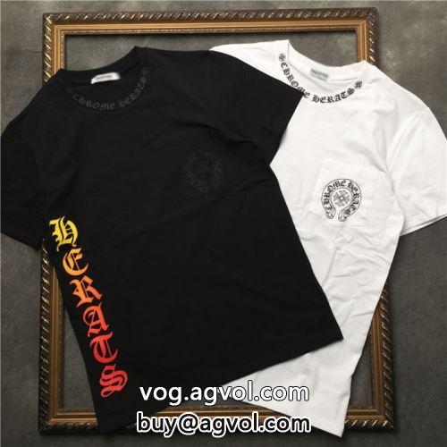 着心地満点 クロムハーツコピー 綺麗に決まるフォルム！ 半袖Tシャツ CHROME HEARTSコピー 2022 2色可選