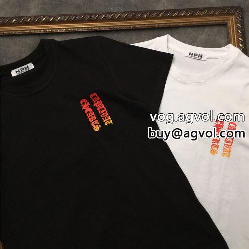 クロムハーツコピー 半袖Tシャツ  2022  個性的なデザ CHROME HEARTSコピー 2色可選 流行に関係なく長年愛用できる