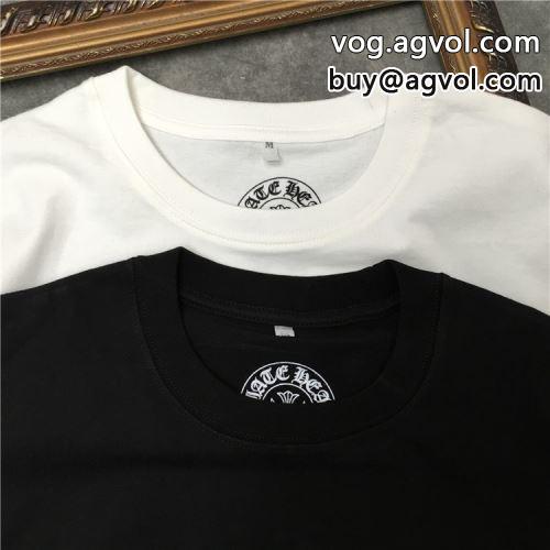 大絶賛の履き心地 2022 CHROME HEARTSコピー 2色可選 シンプル クロムハーツコピー 半袖Tシャツ