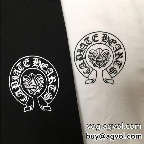乾きやすい 2色可選  CHROME HEARTSコピー 極上の着心地 クロムハーツコピー 2022 半袖Tシャツ