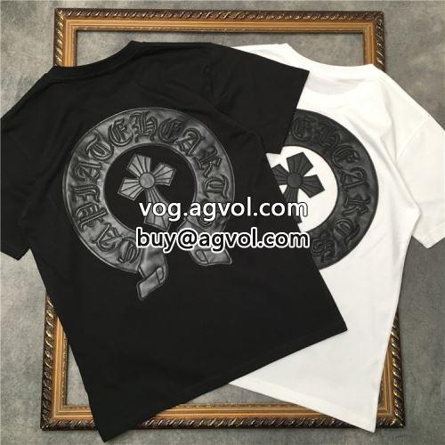  クロムハーツコピー 2022 自然な肌触り CHROME HEARTSコピー 半袖Tシャツ 2色可選 お洒落に魅せる   