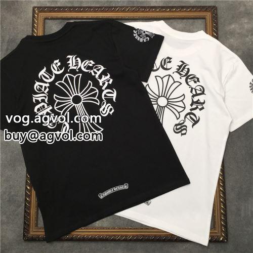半袖Tシャツ CHROME HEARTSコピー クロムハーツコピー 2色可選 スタイリッシュな印象 2022 快適な着心地