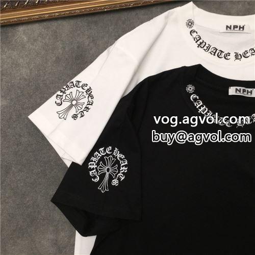 半袖Tシャツ CHROME HEARTSコピー クロムハーツコピー 2色可選 スタイリッシュな印象 2022 快適な着心地