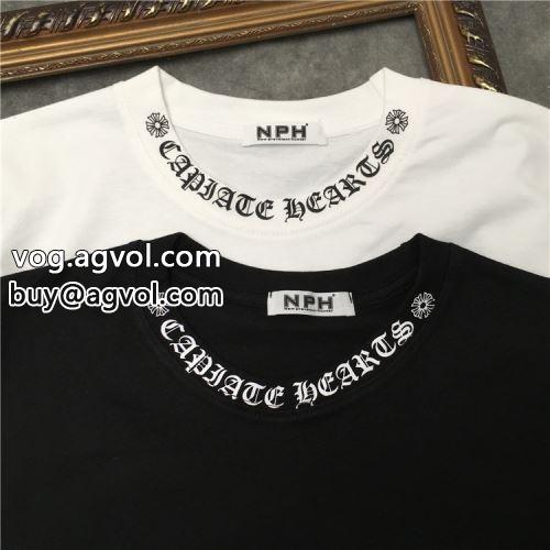 半袖Tシャツ CHROME HEARTSコピー クロムハーツコピー 2色可選 スタイリッシュな印象 2022 快適な着心地