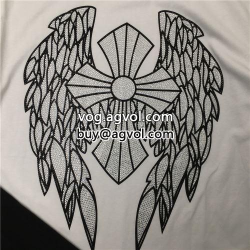 吸汗速乾 半袖Tシャツ CHROME HEARTSコピー 2022 存在感のある 2色可選 クロムハーツコピー