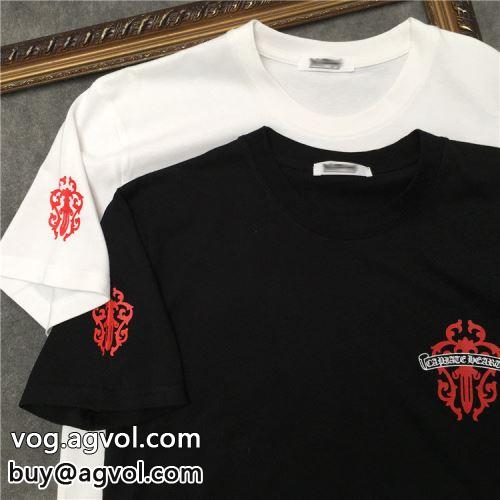 ドライ クロムハーツコピー ポップ 2022 半袖Tシャツ  CHROME HEARTSコピー 2色可選