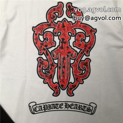 ドライ クロムハーツコピー ポップ 2022 半袖Tシャツ  CHROME HEARTSコピー 2色可選