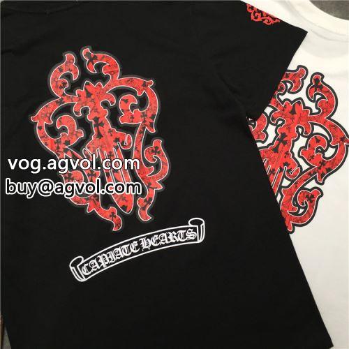 ドライ クロムハーツコピー ポップ 2022 半袖Tシャツ  CHROME HEARTSコピー 2色可選