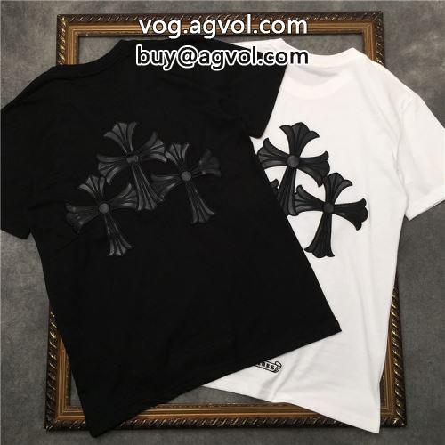  クロムハーツコピー 超目玉 半袖Tシャツ 2色可選 ファッション 人気  CHROME HEARTSコピー 2022   