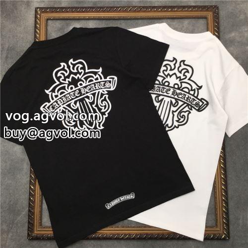 レイヤード風 2色可選 おすすめ/オススメ クロムハーツコピー 2022 半袖Tシャツ  CHROME HEARTSコピー
