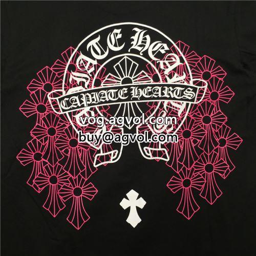 風合いが出る 2色可選 2022 CHROME HEARTSコピー 半袖Tシャツ クロムハーツコピー