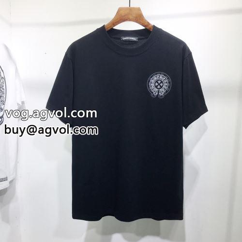 2色可選 2022 気軽にカジュアルに使える クロムハーツコピー CHROME HEARTSコピー 高品質 人気 半袖Tシャツ