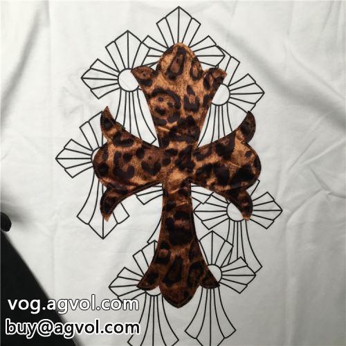 着回し度抜群 人気新品★超特価★ 2色可選 2022 CHROME HEARTSコピー 半袖Tシャツ クロムハーツコピー