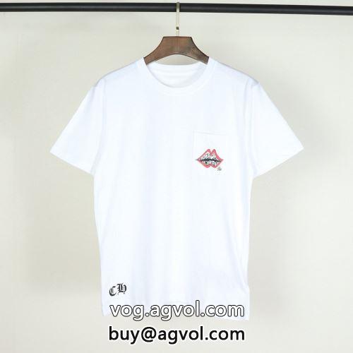 CHROME HEARTSコピー 2色可選 体の運動機能を助け クロムハーツコピー 2022 半袖Tシャツ 上品上質