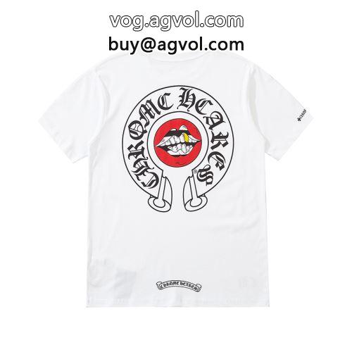 シンプル 大絶賛の履き心地 半袖Tシャツ クロムハーツコピー 2色可選 2022 CHROME HEARTSコピー