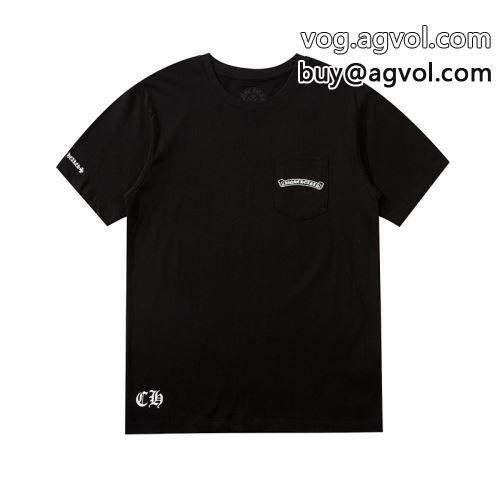 シンプル 大絶賛の履き心地 半袖Tシャツ クロムハーツコピー 2色可選 2022 CHROME HEARTSコピー