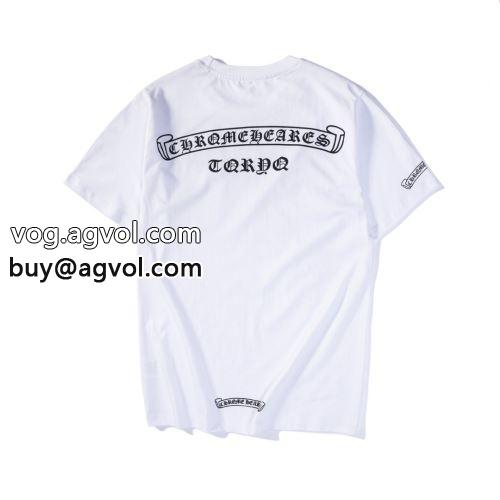半袖Tシャツ 選べる極上 クロムハーツコピー 2色可選 薄手 2022 CHROME HEARTSコピー