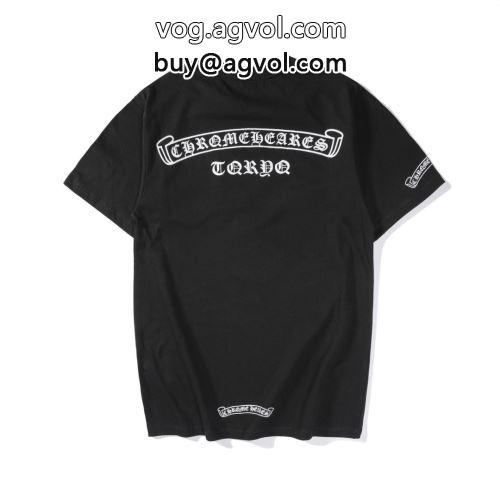 半袖Tシャツ 選べる極上 クロムハーツコピー 2色可選 薄手 2022 CHROME HEARTSコピー