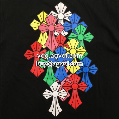 ある肌触り 半袖Tシャツ 人気ブランド   2022 CHROME HEARTSコピー クロムハーツコピー 2色可選