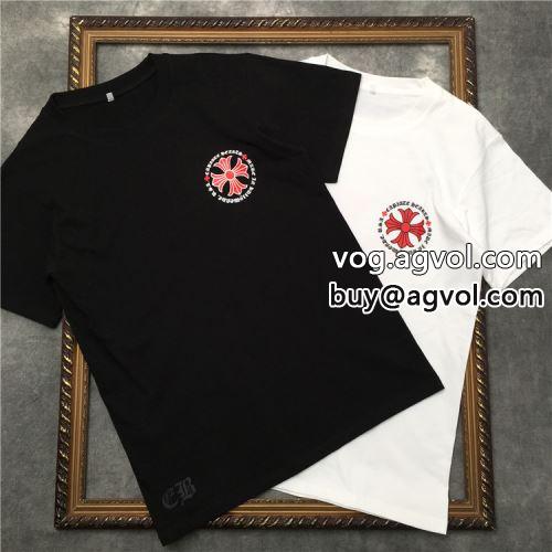  今買い◎得 クロムハーツコピー 2022 CHROME HEARTSコピー 半袖Tシャツ 2色可選  