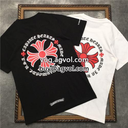今買い◎得 クロムハーツコピー 2022 CHROME HEARTSコピー 半袖Tシャツ 2色可選