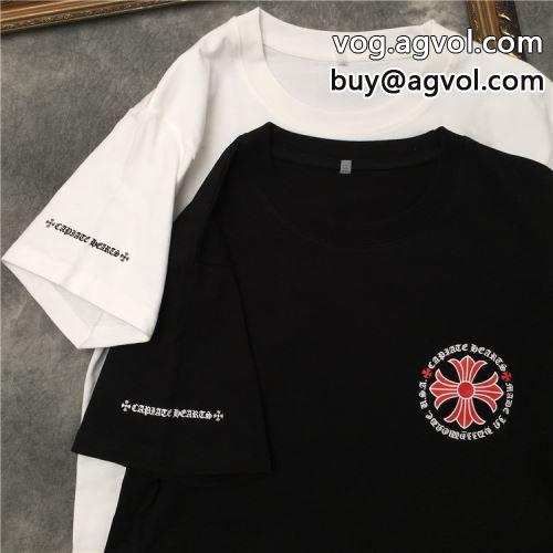 今買い◎得 クロムハーツコピー 2022 CHROME HEARTSコピー 半袖Tシャツ 2色可選