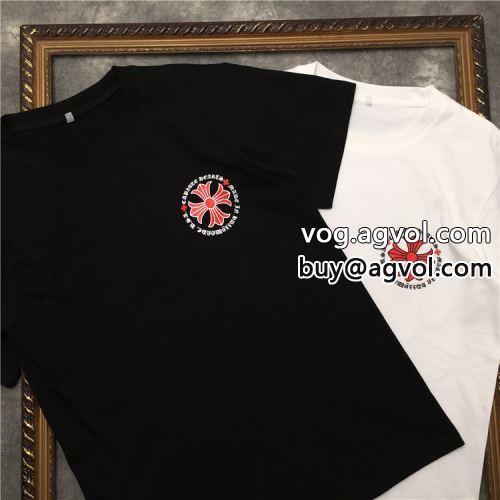 今買い◎得 クロムハーツコピー 2022 CHROME HEARTSコピー 半袖Tシャツ 2色可選