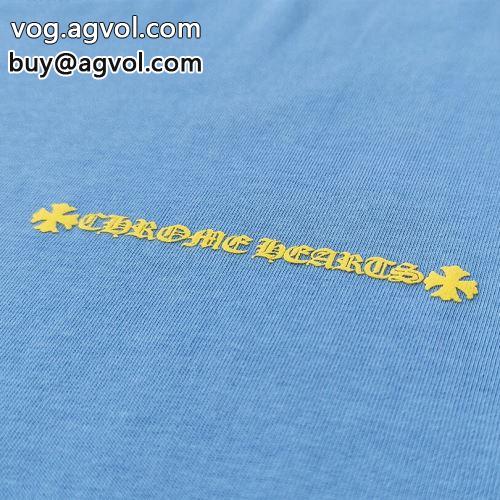 半袖Tシャツ 自然な肌触り クロムハーツコピー お洒落に魅せる  2022 CHROME HEARTSコピー