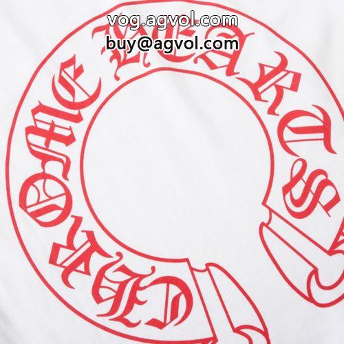 細身のシルエット 2色可選  CHROME HEARTSコピー  半袖Tシャツ  オリジナル クロムハーツコピー 2022