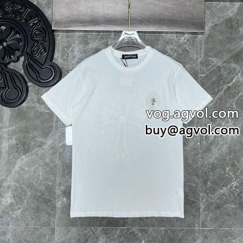 おすすめ/オススメ 2022 半袖Tシャツ CHROME HEARTSコピー クロムハーツコピー 2色可選