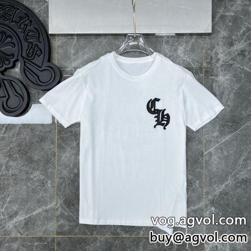  快適 高級感ある 2022 半袖Tシャツ 2色可選 CHROME HEARTSコピー クロムハーツコピー    