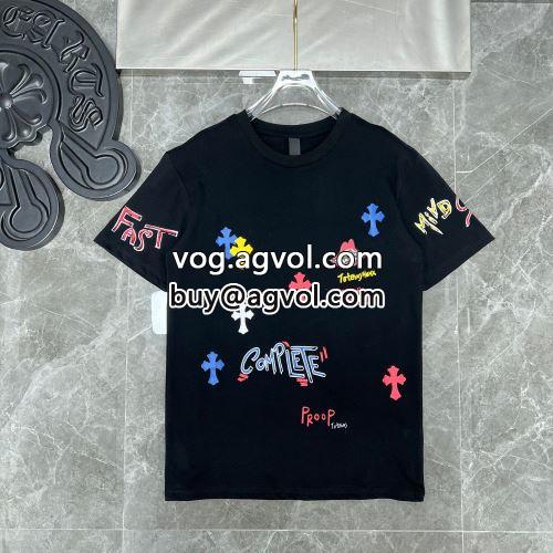ファション性の高い CHROME HEARTSコピー  半袖Tシャツ クロムハーツコピー 2色可選 2022