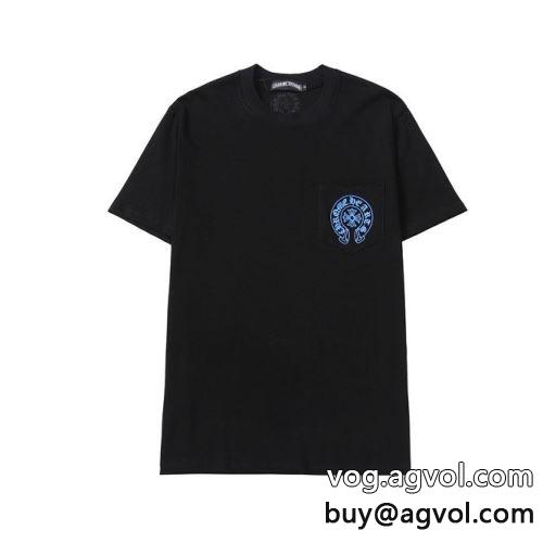 CHROME HEARTSコピー 半袖Tシャツ クロムハーツコピー 3色可選 2022
