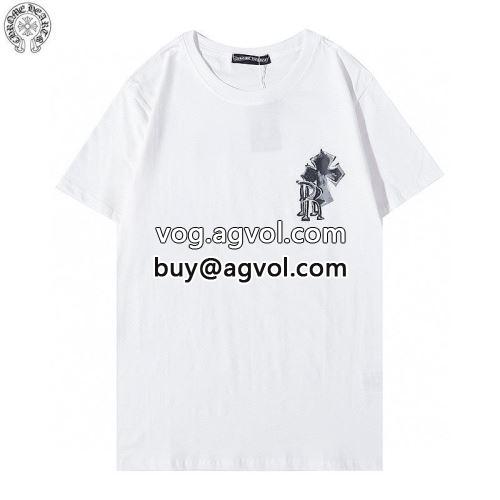風合いが出る CHROME HEARTSコピー 2色可選 2022 半袖Tシャツ クロムハーツコピー