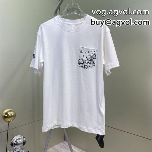 高品質 2色可選 2022 半袖Tシャツ 魅力ファッション CHROME HEARTSコピー クロムハーツコピー