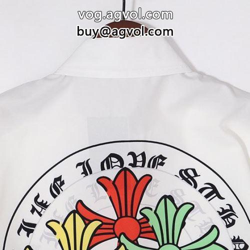 今買い◎得 着心地満点 CHROME HEARTSコピー 2022 半袖Tシャツ クロムハーツコピー 2色可選