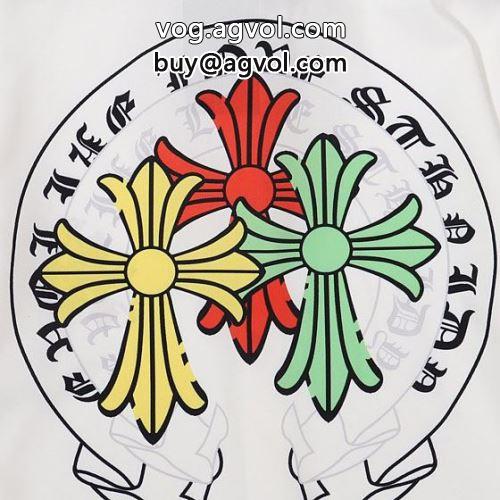 今買い◎得 着心地満点 CHROME HEARTSコピー 2022 半袖Tシャツ クロムハーツコピー 2色可選
