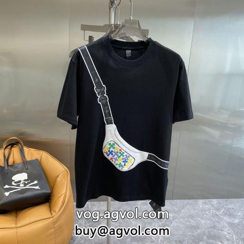 2色可選 CHROME HEARTSコピー カッコいい印象を付ける 2022 半袖Tシャツ 豊富なサイズ クロムハーツコピー