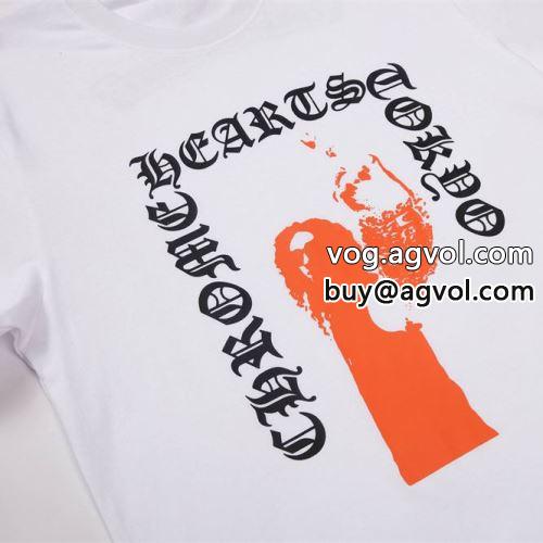 気軽にカジュアルに使える CHROME HEARTSコピー 2色可選 2022 クロムハーツコピー 希少価値大 半袖Tシャツ