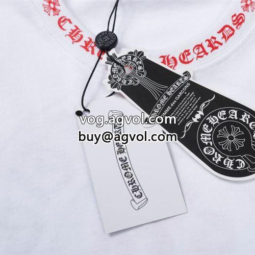 2022 CHROME HEARTSコピー 綺麗に決まるフォルム 半袖Tシャツ 2色可選 シンプル クロムハーツコピー