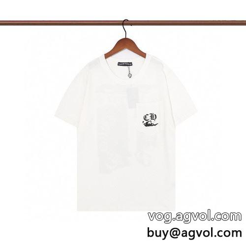 CHROME HEARTSコピー サイズ豊富 乾きやすい 2022 クロムハーツコピー 半袖Tシャツ 2色可選