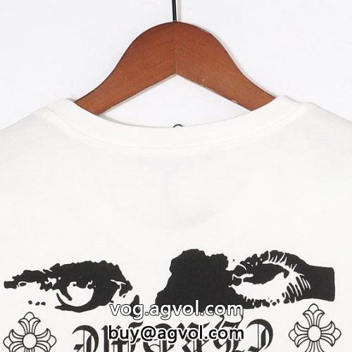 CHROME HEARTSコピー サイズ豊富 乾きやすい 2022 クロムハーツコピー 半袖Tシャツ 2色可選