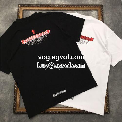  使い勝手抜群 2色可選 半袖Tシャツ CHROME HEARTSコピー 人気商品登場 2022 クロムハーツコピー    
