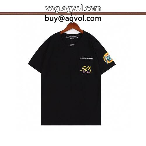多色可選 CHROME HEARTSコピー上品上質 2022 半袖Tシャツ クロムハーツコピー お洒落に魅せる